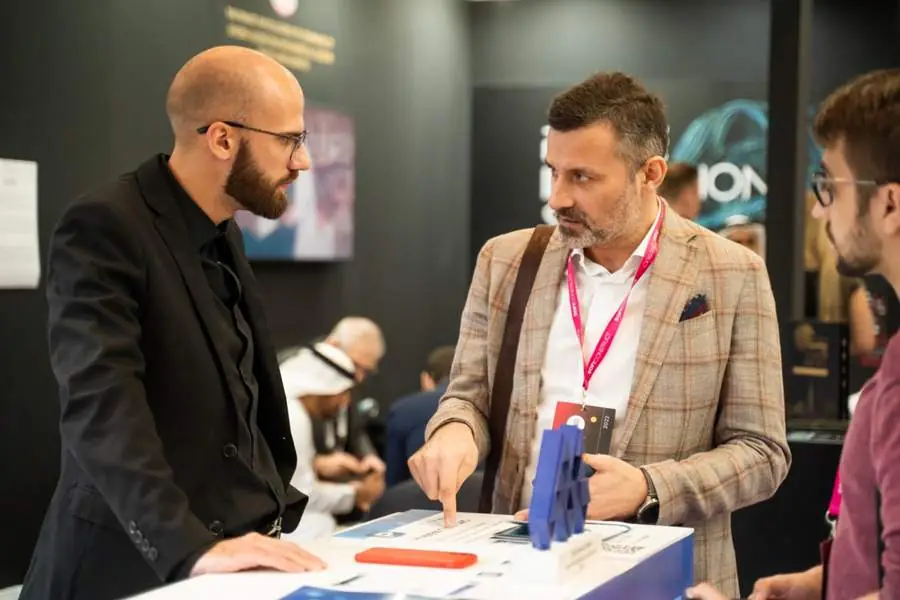 Ross Shemeliak at a conference